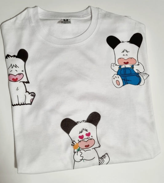 T-shirt spank