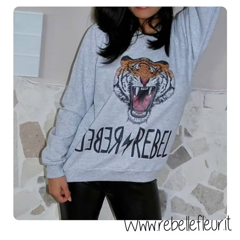 Felpa tigre rebelle