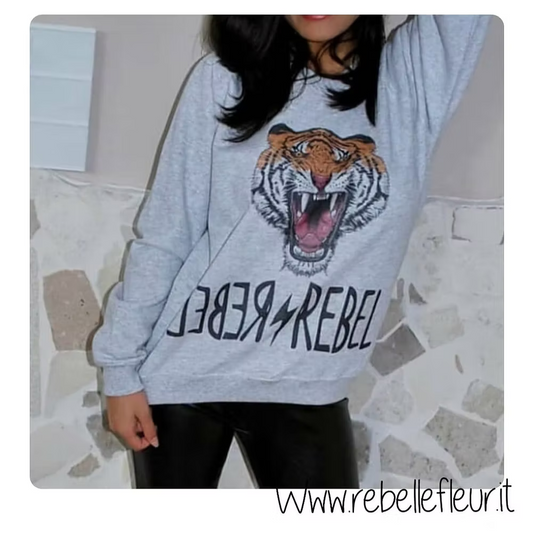 Felpa tigre rebelle