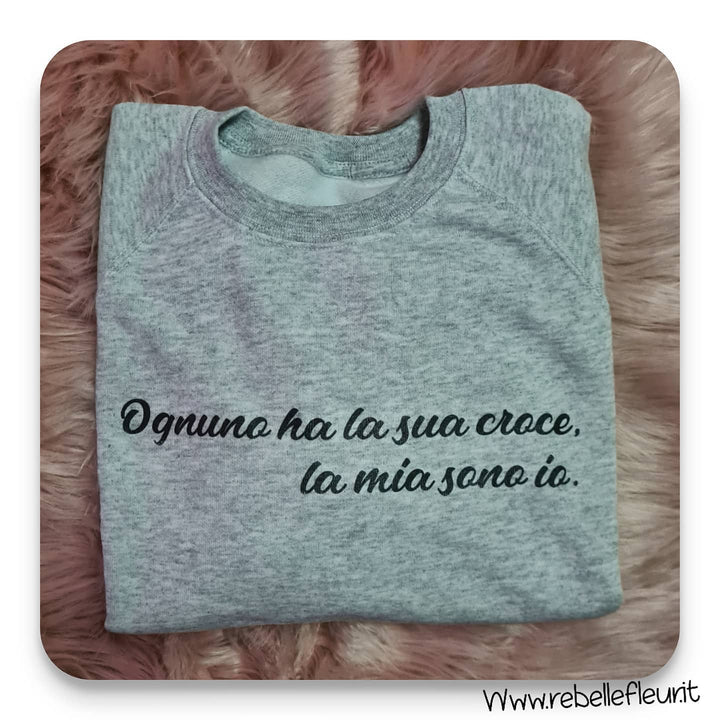 Felpa la sua croce