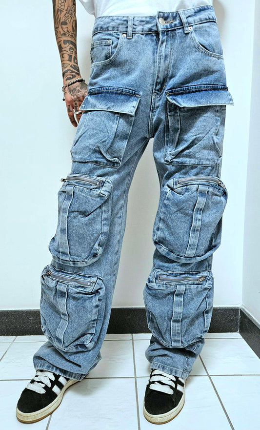 Jeans Cargo TAGLIA L