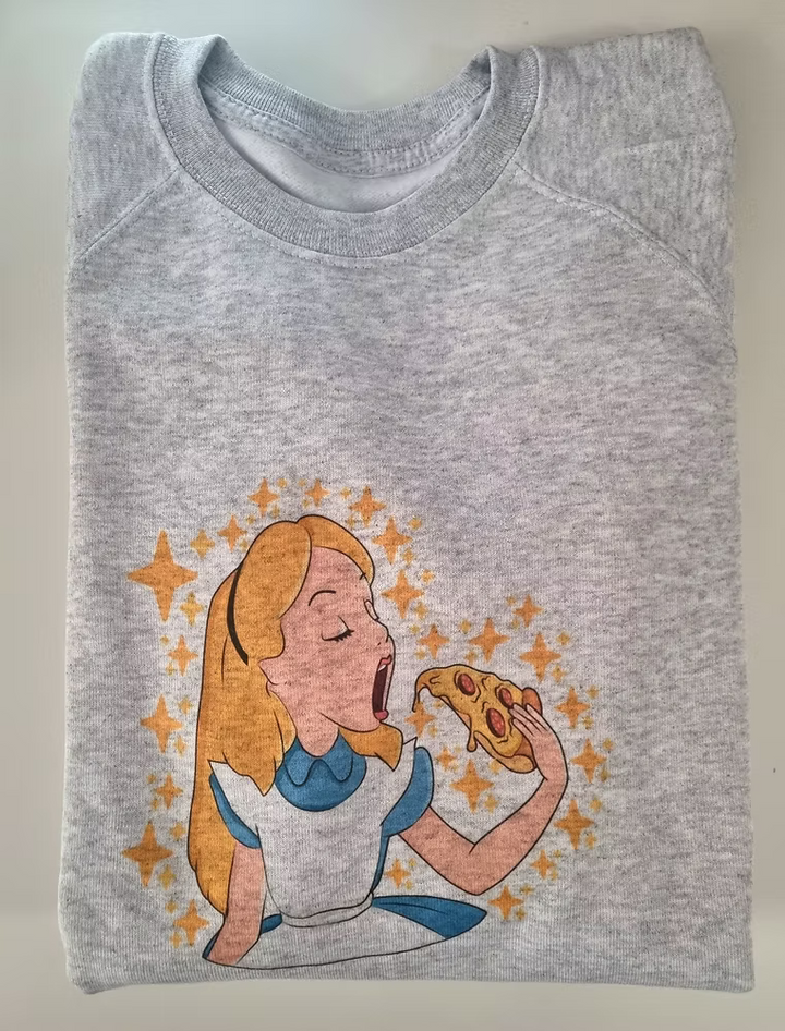 Felpa Alice pizza