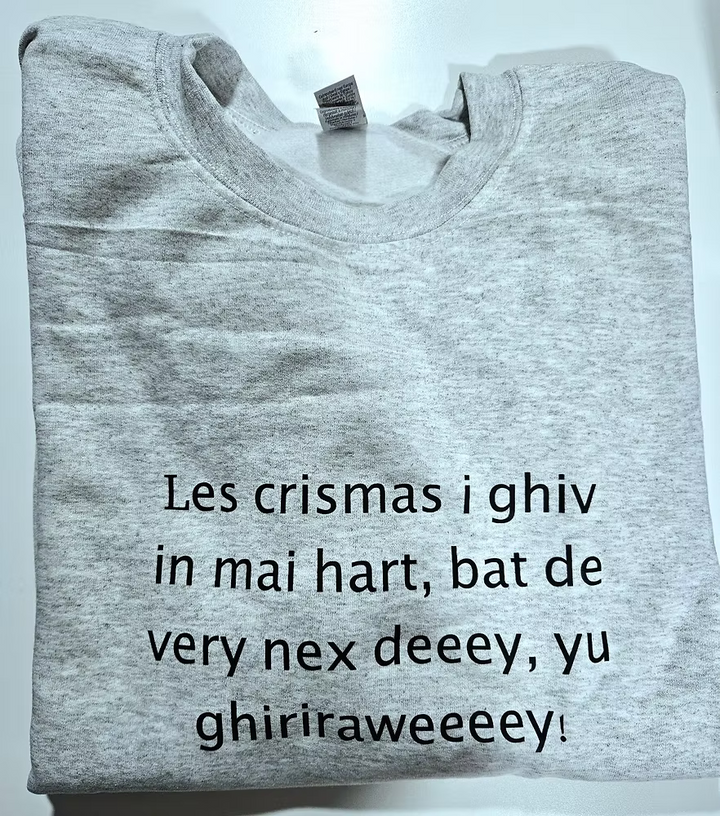 Felpa Les Crismas