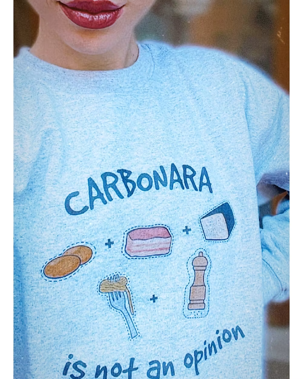 Felpa Carbonara