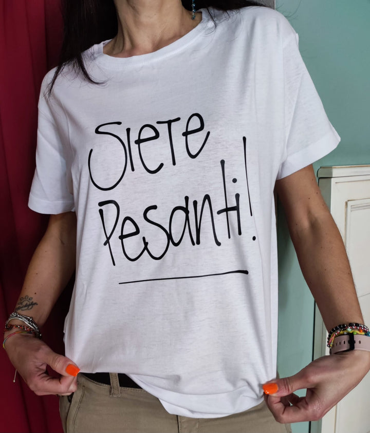T-shirt siete pesanti