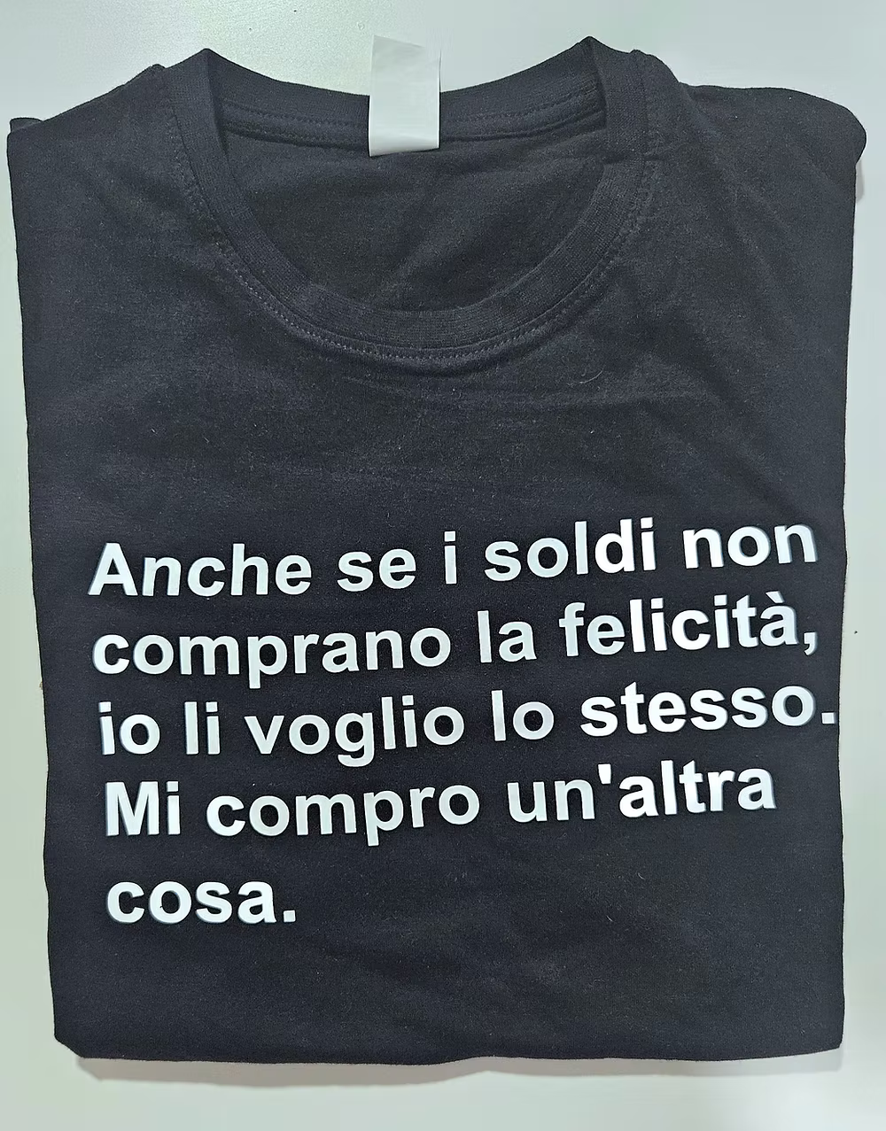 T-shirt i soldi