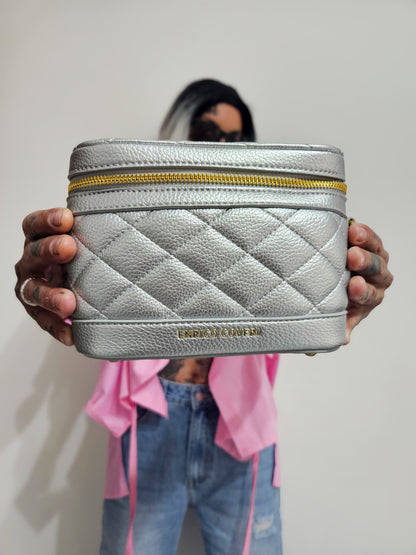 Beauty bag silver 🩶