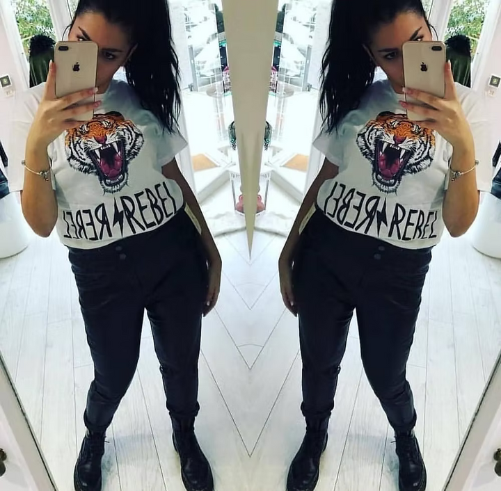 T-shirt tigre rebelle