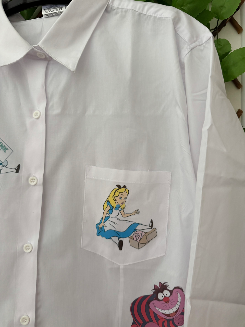Camicia Alice in wonderland
