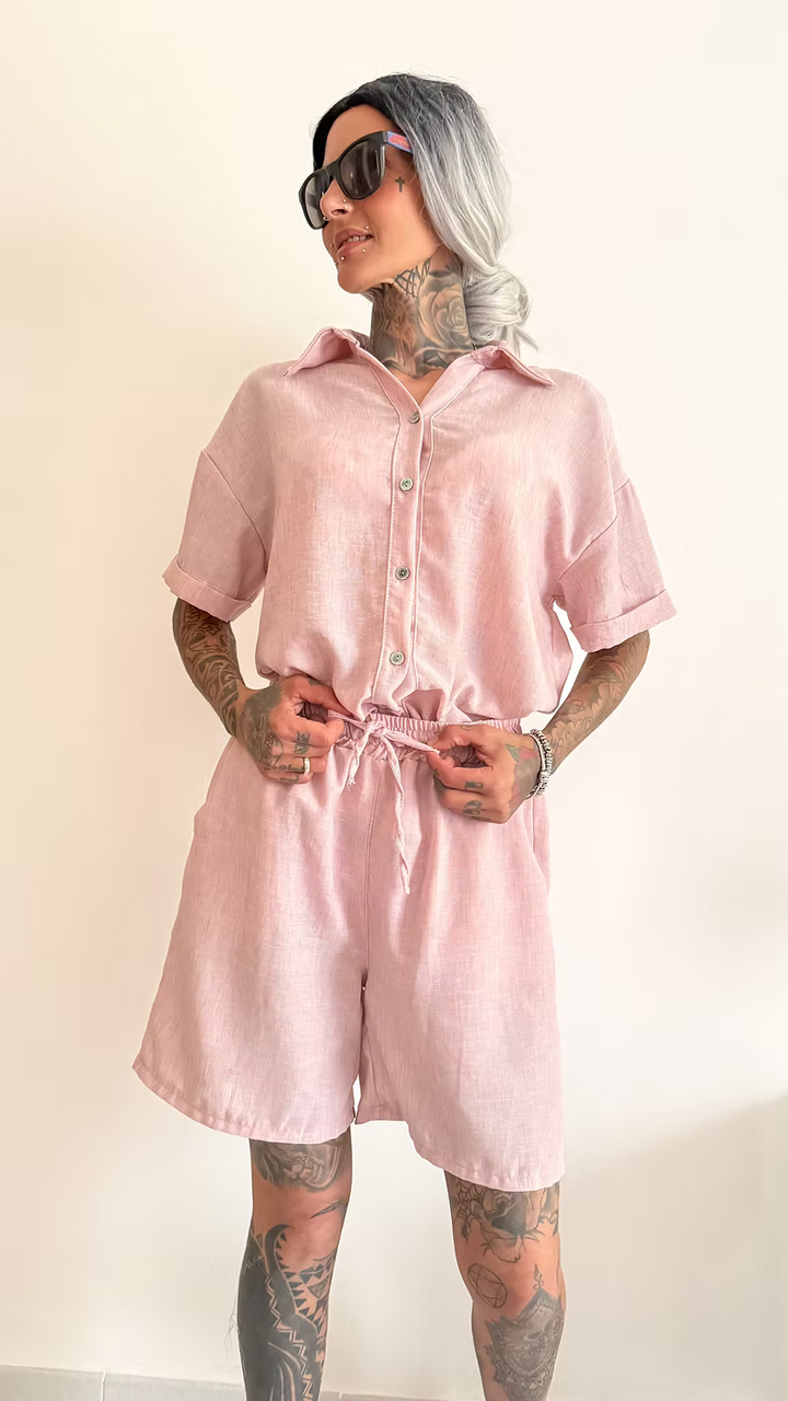Coordinato summer pink