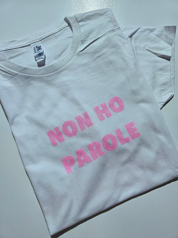 T-shirt non ho parole