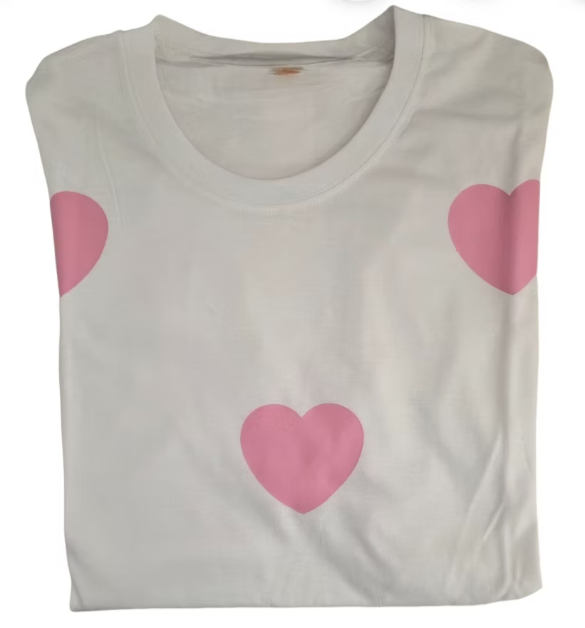 T-shirt cuoricini