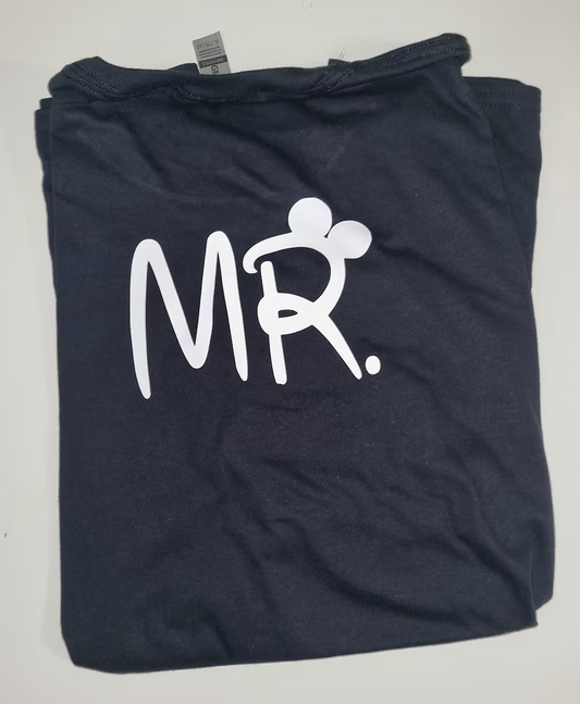 Coppia di t-shirt Mr & Mrs