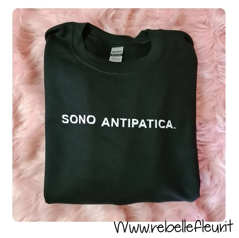 Felpa sono antipatica