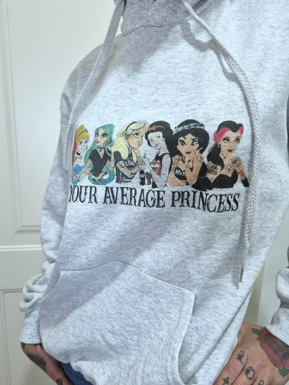 Felpa con cappuccio Not your princess
