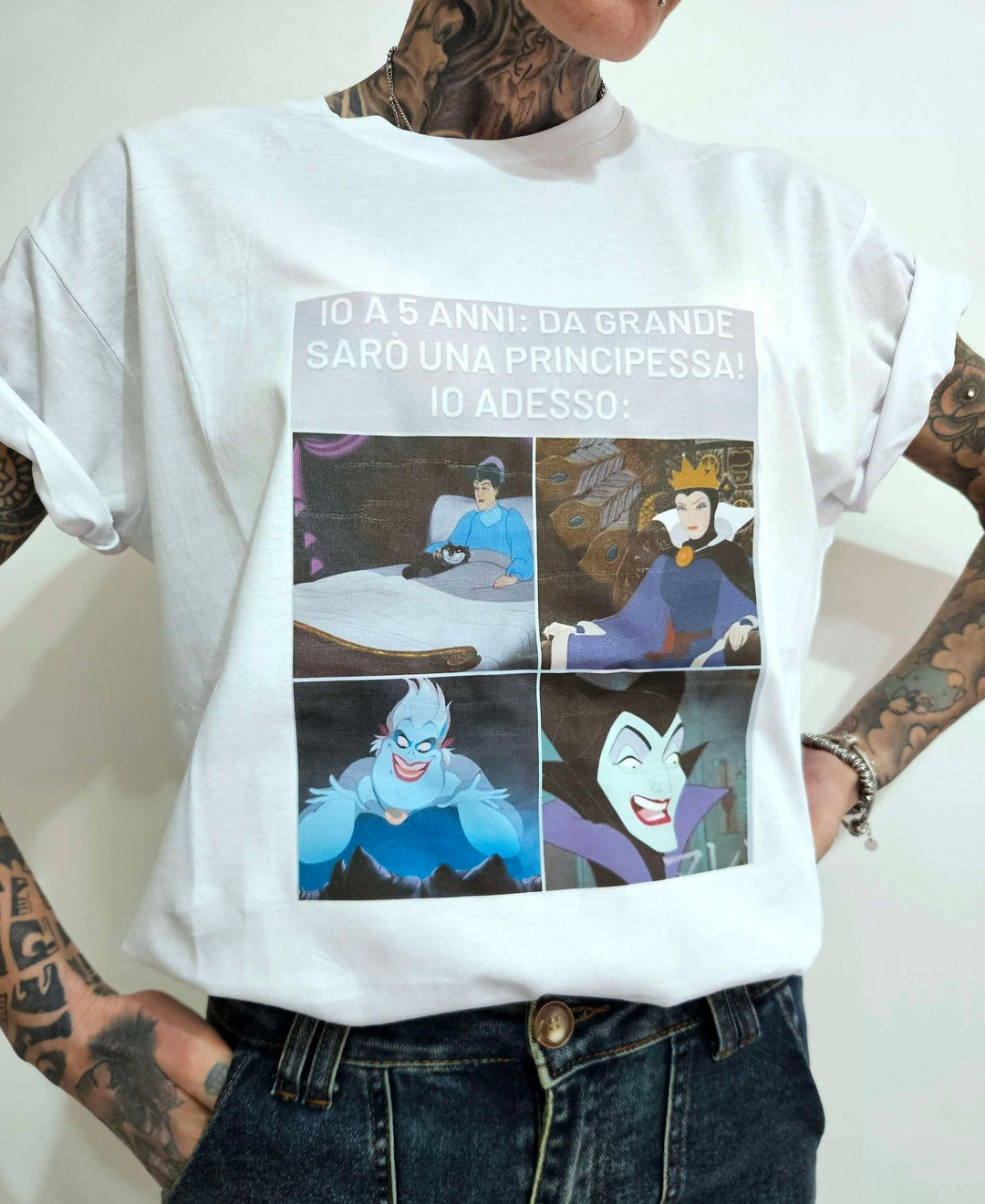 T-shirt cruda realtà