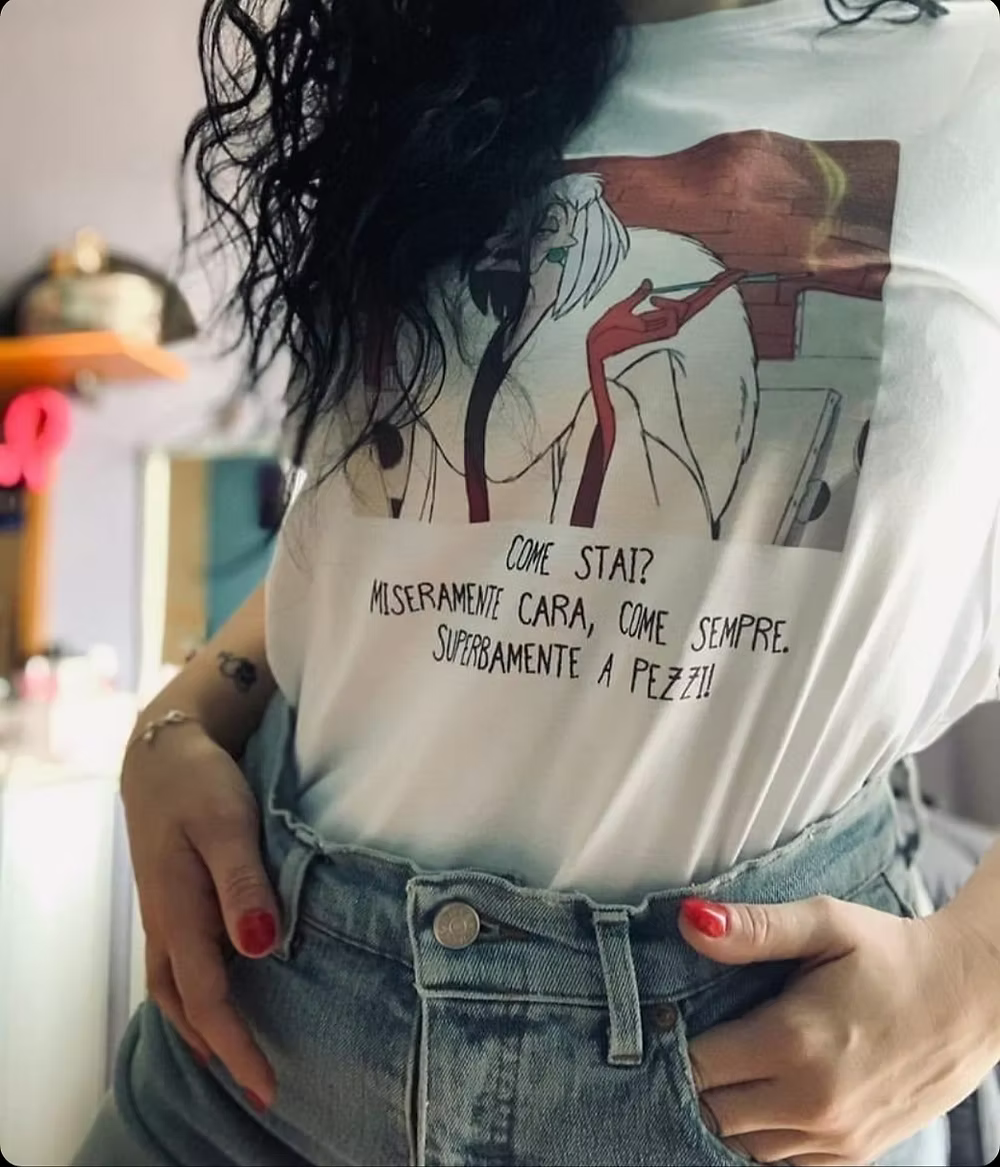T-shirt Crudelia