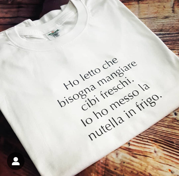 T-shirt nutella