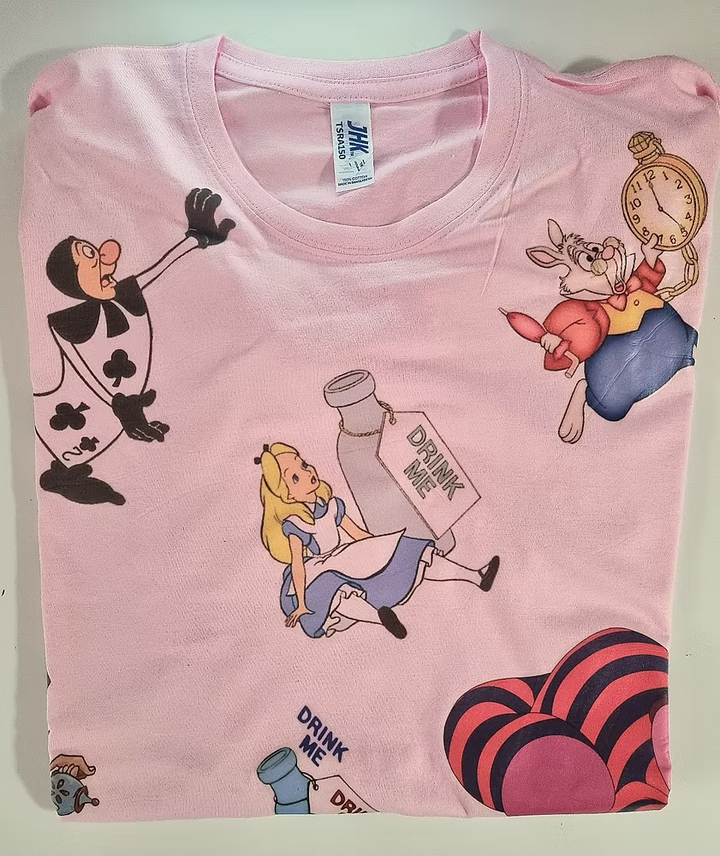 T-shirt Alice in wonderland
