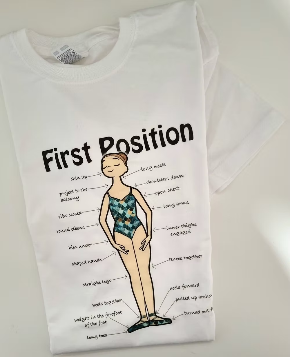 T-shirt Ballerina