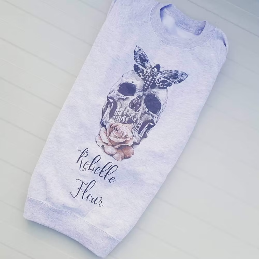 Felpa Rebelle Fleur