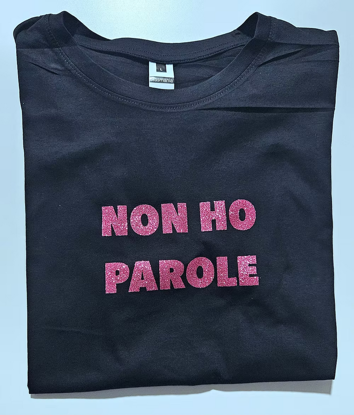 T-shirt non ho parole