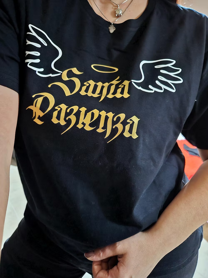 T-shirt santa pazienza