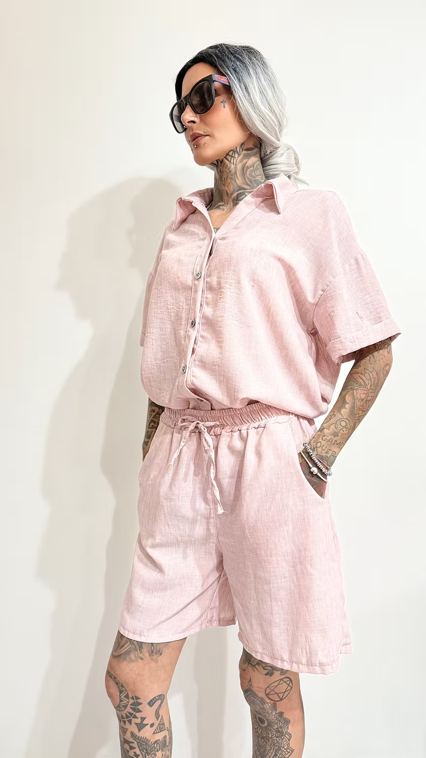 Coordinato summer pink