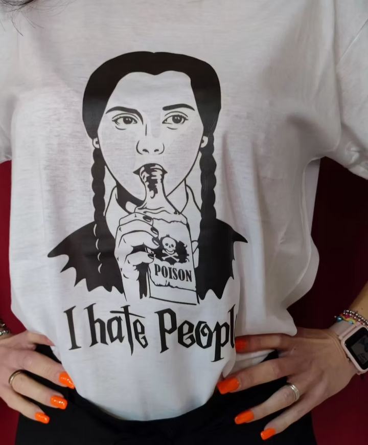 T-shirt I hate people