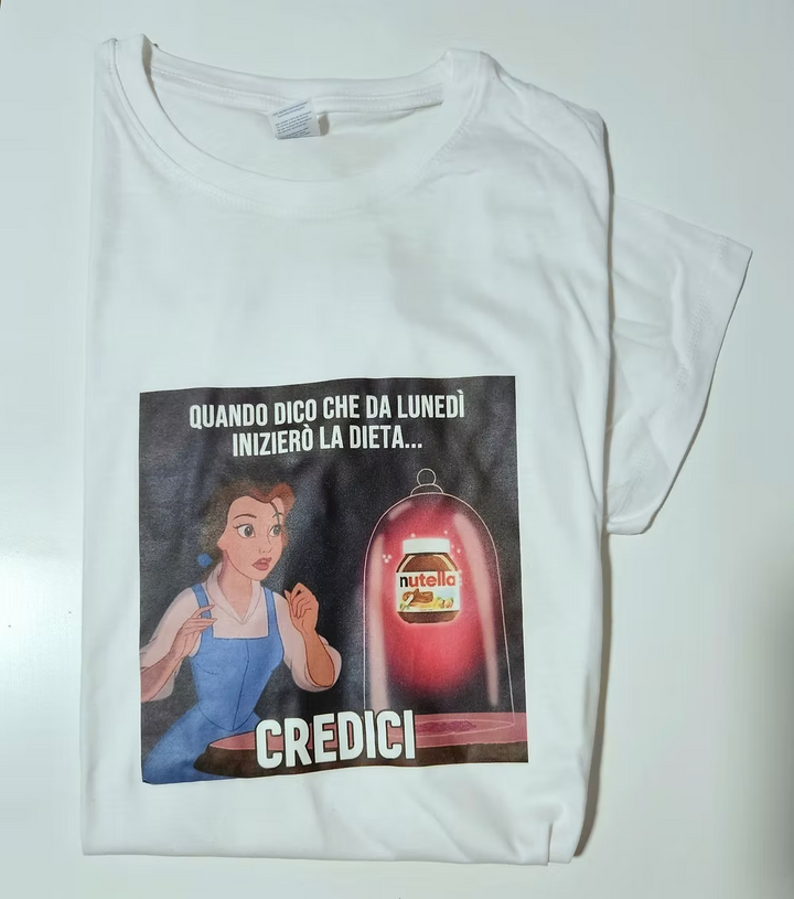 T-shirt Credici dieta