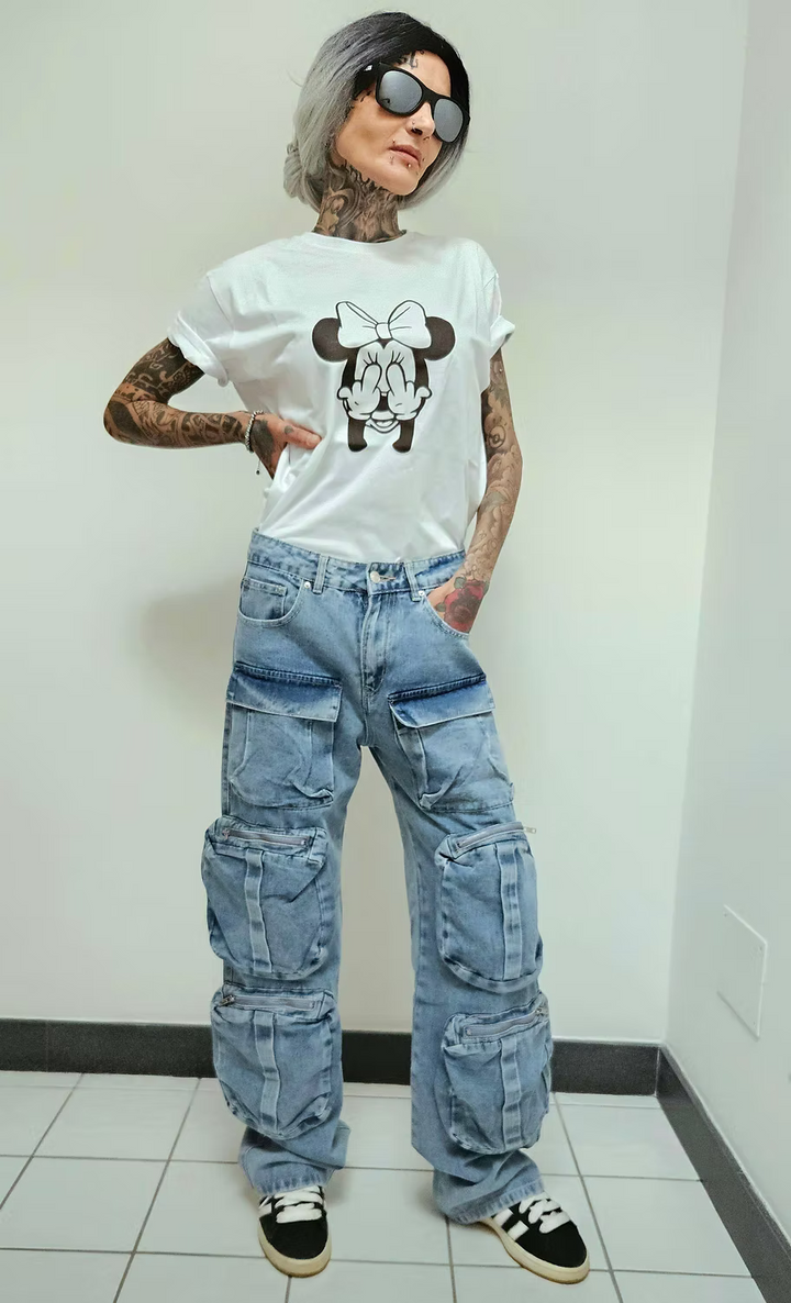 Jeans Cargo TAGLIA L