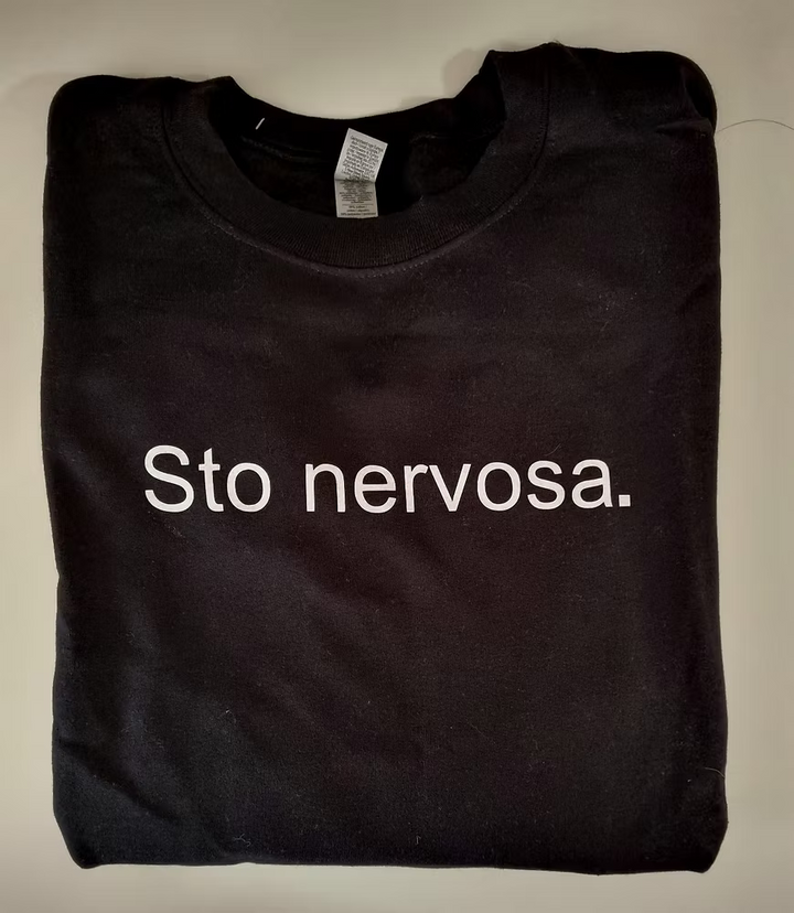 Felpa sto nervosa