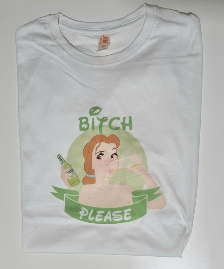 T-shirt principesse bitch please