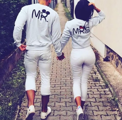 Coppia felpe Mr e Mrs
