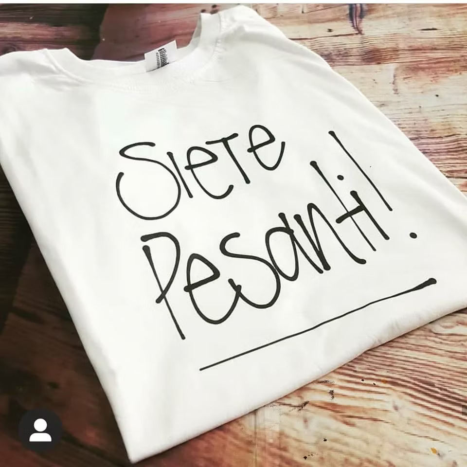 T-shirt siete pesanti
