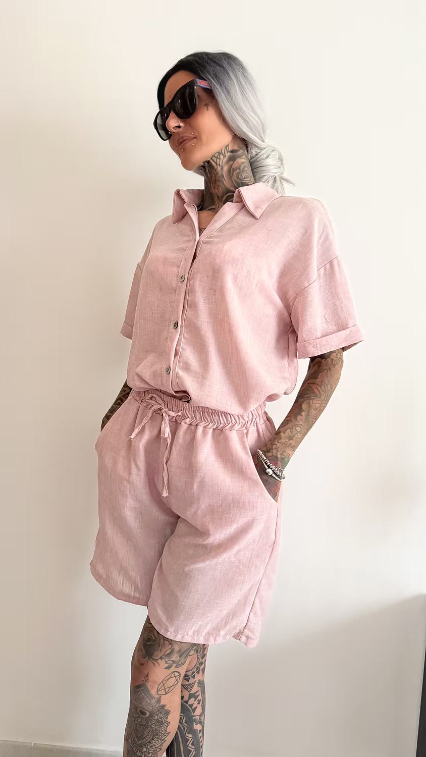 Coordinato summer pink