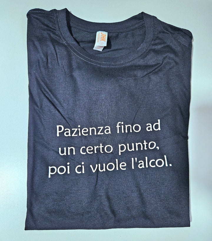 T-shirt alcol