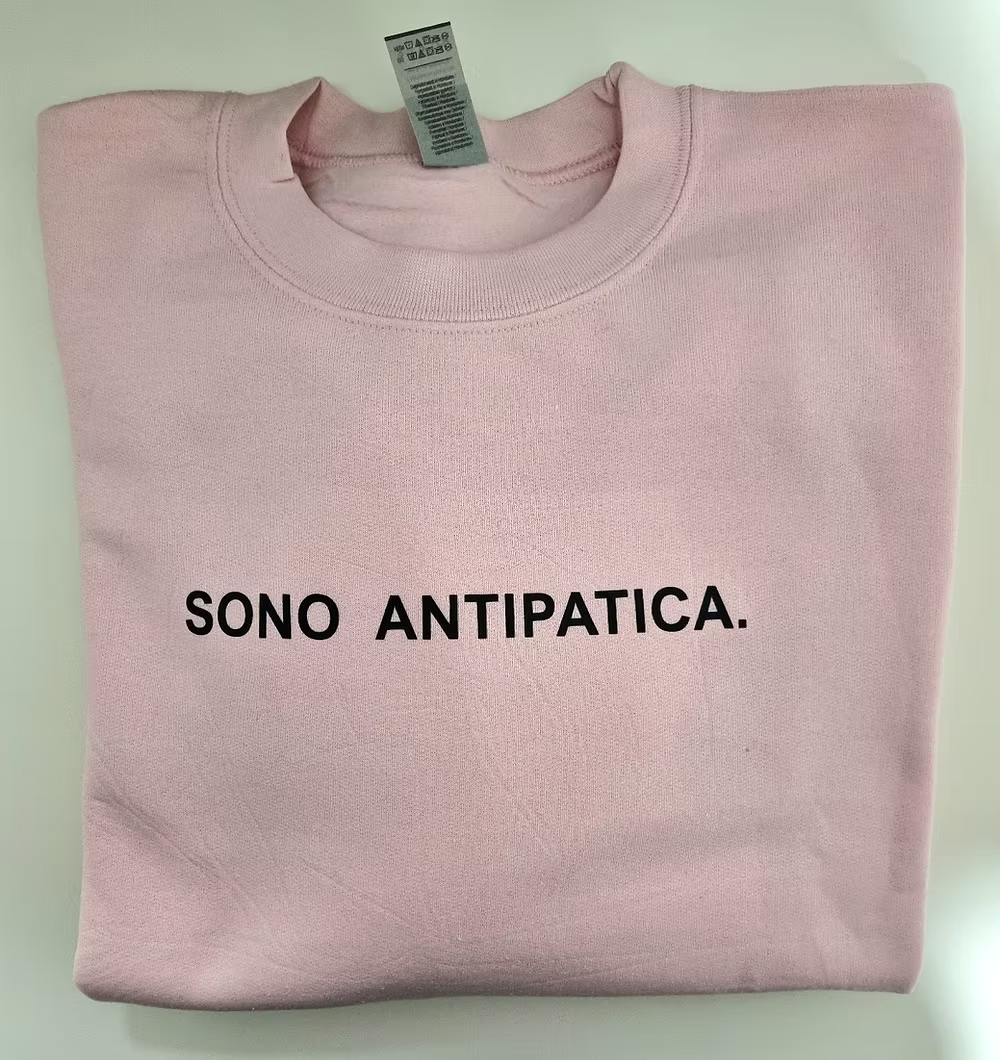 Felpa sono antipatica