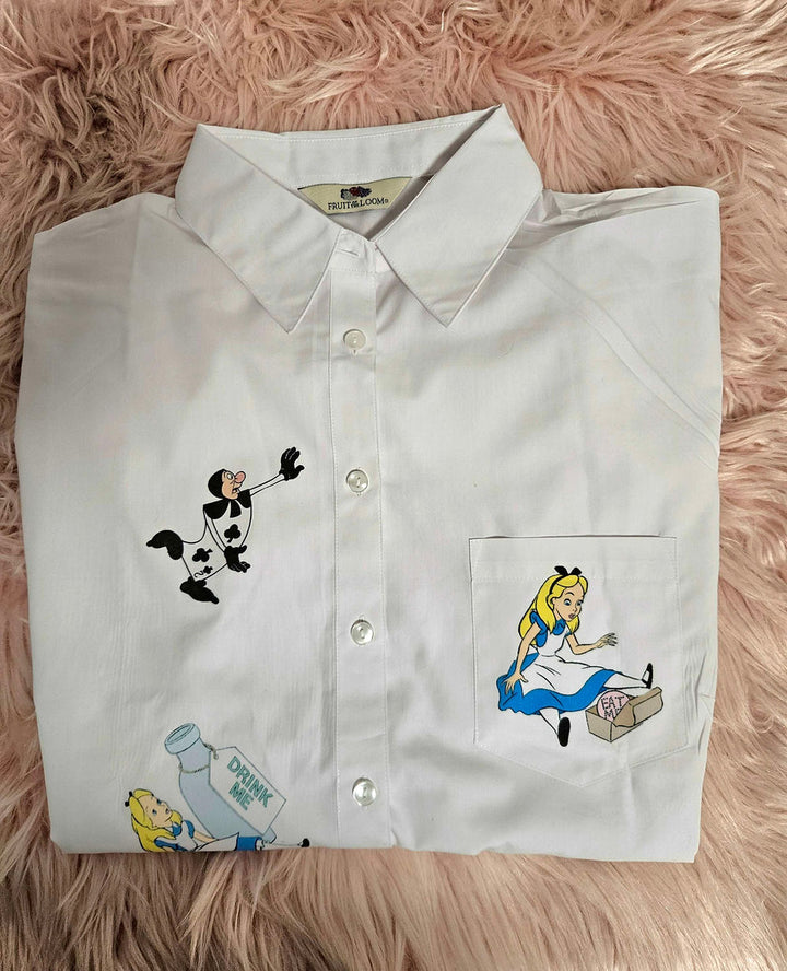 Camicia Alice in wonderland