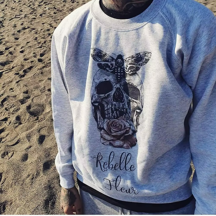 Felpa Rebelle Fleur